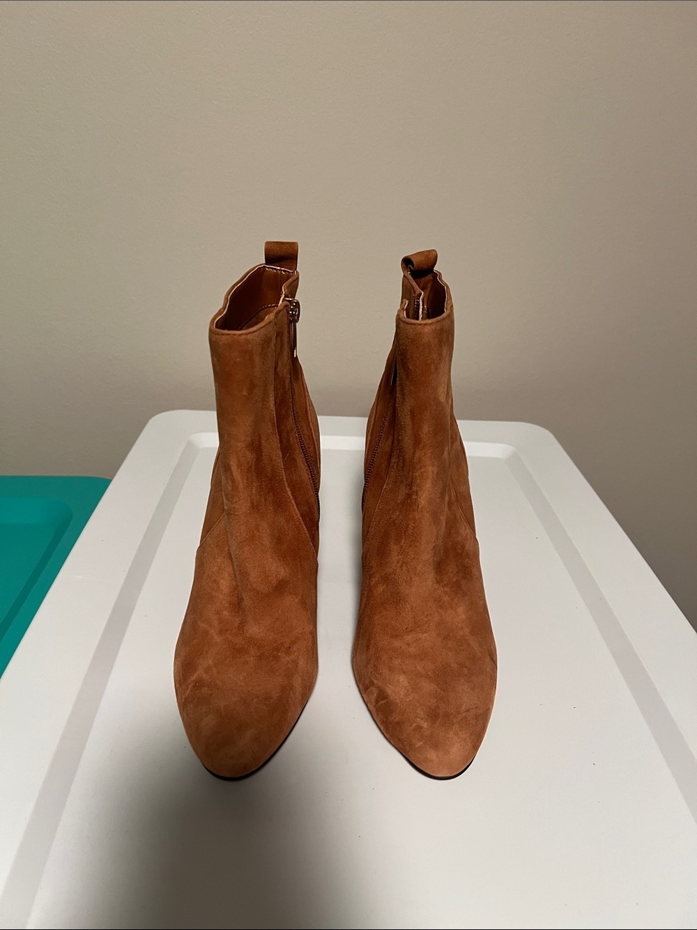 Vince Camuto Tall heel ankle boots. Size 7